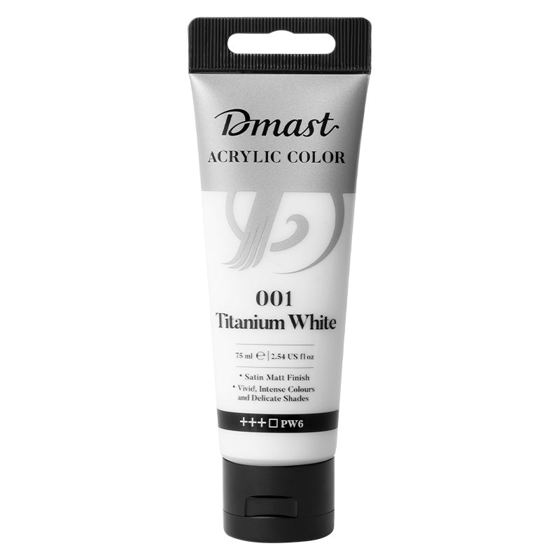 CULORI ACRILICE PROFESIONALE 75ML ALB TITAN 001 DMAST BY PEBEO CULORI ACRILICE PROFESIONALE 75ML ALB TITAN 001 DMAST BY PEBEO